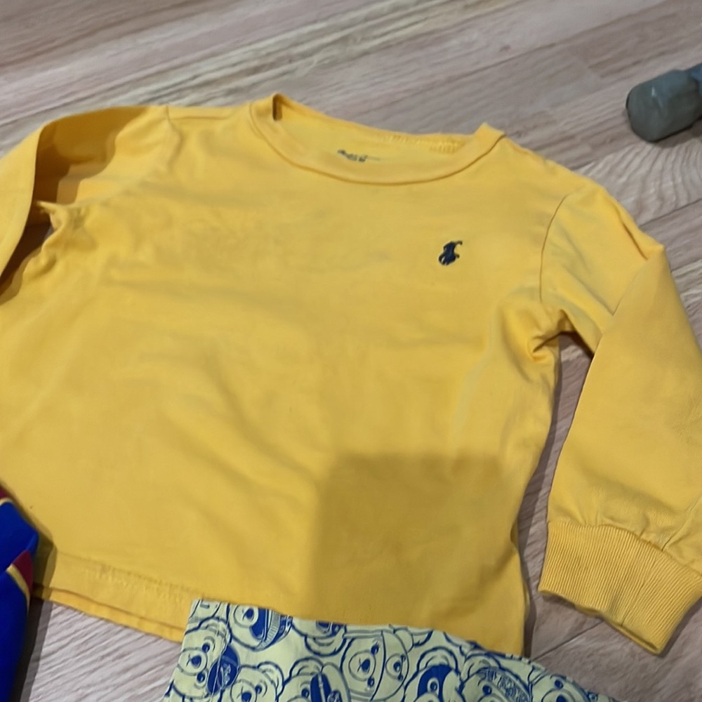Ralph Lauren Baby T-Shirt long sleeve and short lot of 3 size 24m - Picture 3 of 4